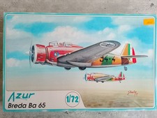 AZUR 002  1/72°  BREDA BA 65 Pièces résines / photo découpes Sachet Scellé