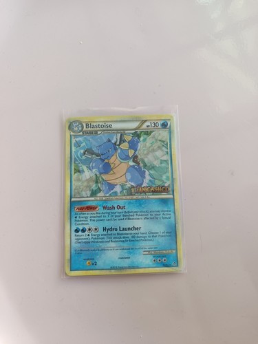 Blastoise holo promo - holo,