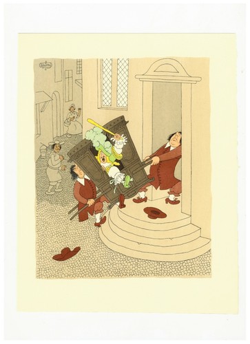 Albert dubout illustration - albert,