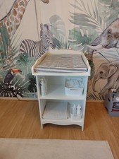 VICCO Leo Commode avec Table à Langer 60x103x88cm - Blanches