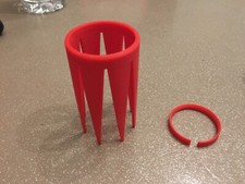 1 collerette flamme Goldorak