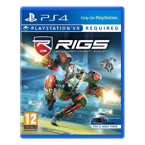 Jeu ps4 rigs - mechanized, combat