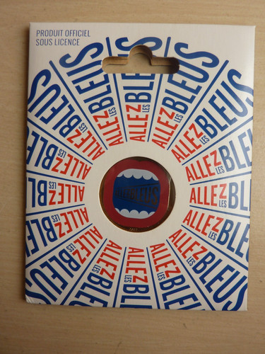 Médaille allez les - bleus, 2022