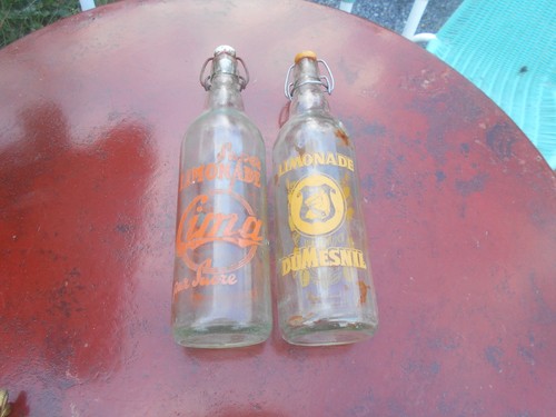 Bouteilles limonade cima - de,