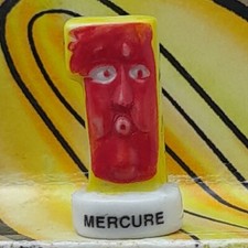 Fève en porcelaine Mercure