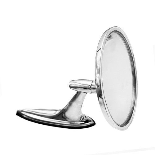 Rétroviseur ancien argent