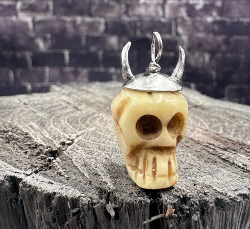 Handmade pendant amulet - amulet, skull