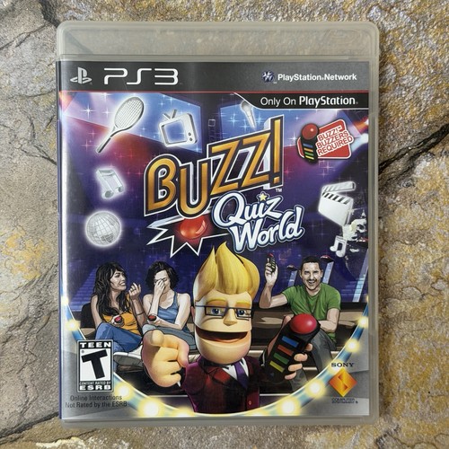 Buzz quiz world - cib, sony