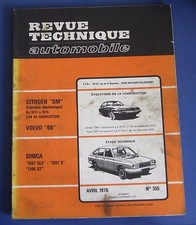 Revue technique RTA 355 Simca
