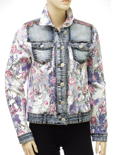 Veste jean desigual femme chaq - veste,