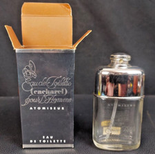 Vintage CACHAREL pour HOMME (1981) BOITE VIDE ET BOUTEILLE