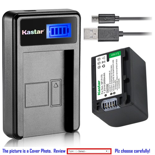 Kastar battery lcd charger for - kastar,
