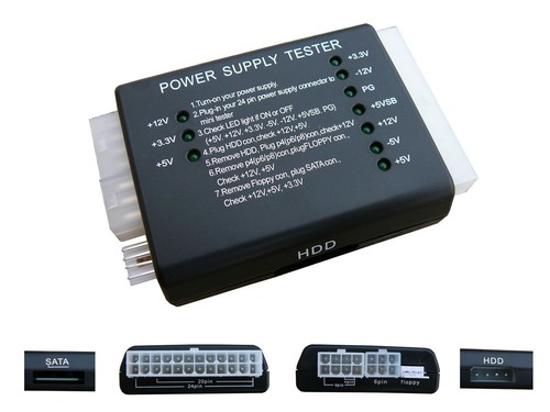 Testeur alimentation atx - testeur,