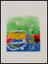 Joan MIRO : Exposition d'Art français, lithographie signée 1959
