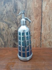Ancien Siphon  Gazo-Siphon Paris. Bleu.