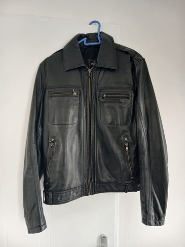 Blouson cuir véritable - en,