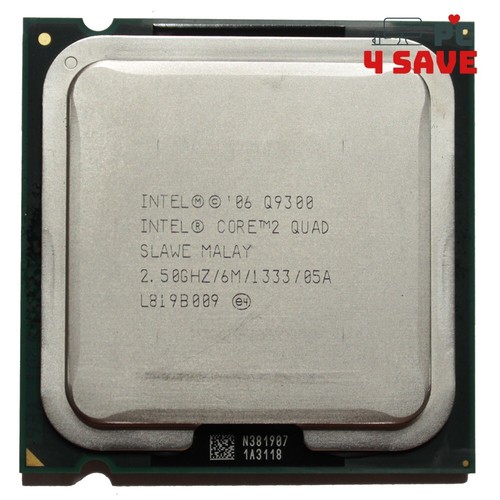 Intel core quad q9300 - core,