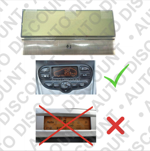 Ecran lcd climatisation - lcd,
