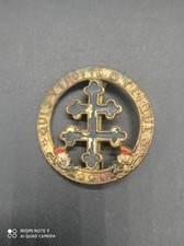 Insigne Ligne Maginot 146° Rég infanterie de forteresse qui s'y frotte s'y pique