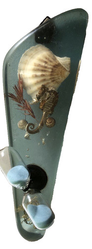Ancien sablier vintage - 🐚,