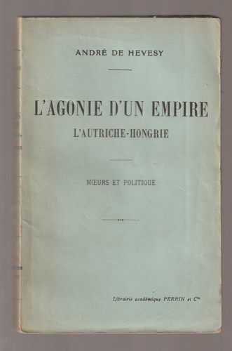 Agonie un empire - l'agonie, d'un