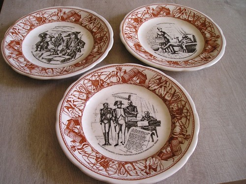 Assiettes parlantes de - assiettes,