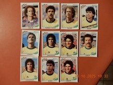 lot 11 images  ORIGINALE  -  MEXICO 86  -    -  ÉQUIPE  - BRESIL - BRASIL