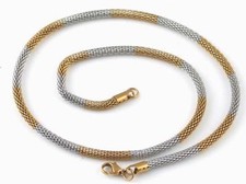 CHAINE HOMME ACIER NEUVE EFFET