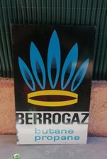 Plaque tole emaillée Berrogaz