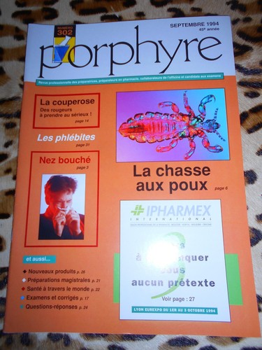 Revue porphyre préparateur - revue, porphyre,