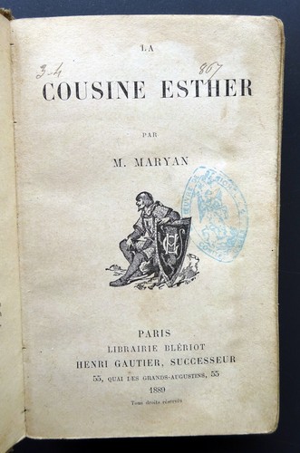 Roman cousine esther - roman,, maryan