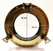 Hublot fenêtre bateau canal