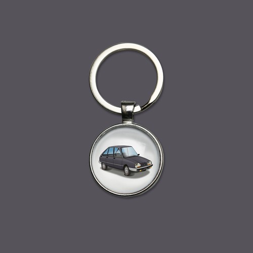 Porte clés citroën gsa - porte-clés,