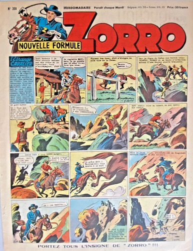 Zorro france soir magazine - zorro,