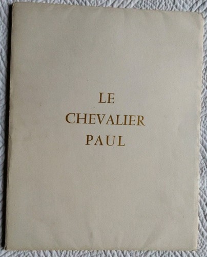 Chevalier paul amiral m - le, paul~amiral
