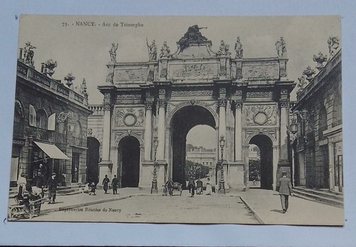 Carte postale ancienne nancy - carte,