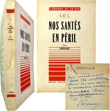 S.O.S nos santés en péril 1955 Vérine maladie alimentation hygiène souffrance SP