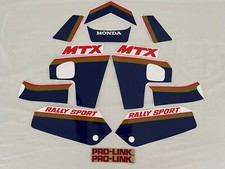 Honda MTX 50 Rothmans stickers