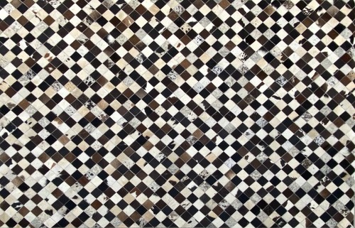 Cuir véritable tapis 160x230 - véritable,