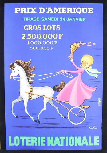 Affiche loterie nationale