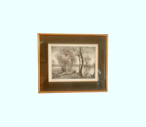 Tableau signé delarue - tableau,