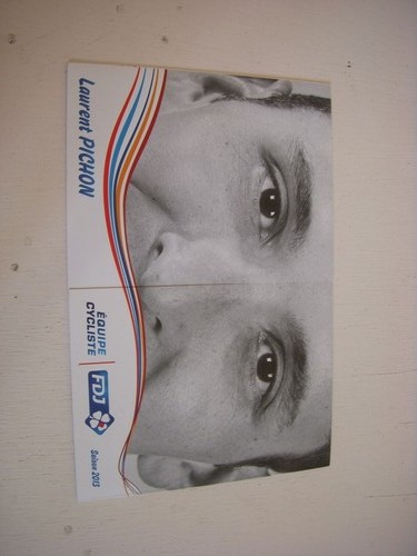 Cyclisme carte postale fdj - cp,