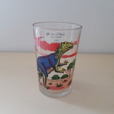 Ancien verre à moutarde série les dinosaures Eratcsaure