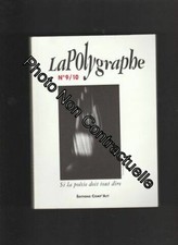 La Polygraphe: Si La Poesie doit tout dire - No 9/ 10 | Très bon état