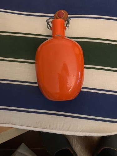 Vintage gourde rouge de - gourde,