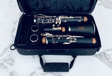 Clarinette en Sib (B♭) – 17 clés – Coffret rigide + accessoires – Neuve