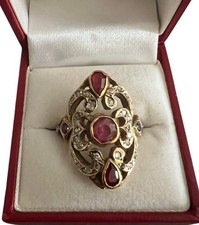 Bague Vintage Baroque or 18