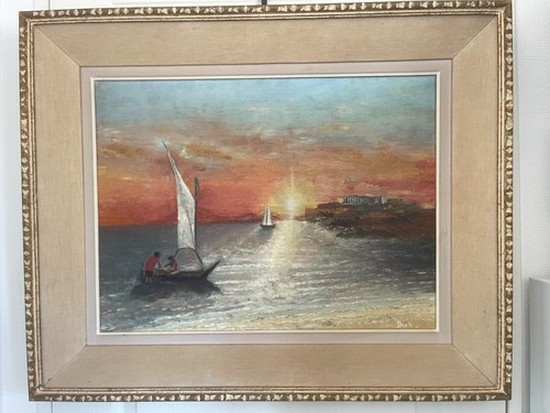 Tableau peinture huile toile - tableau,