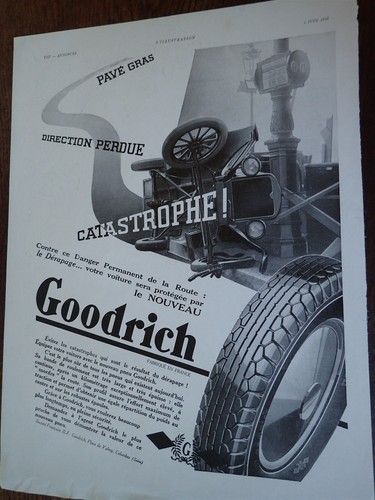 Pneu goodrich cine - pneu, kodak