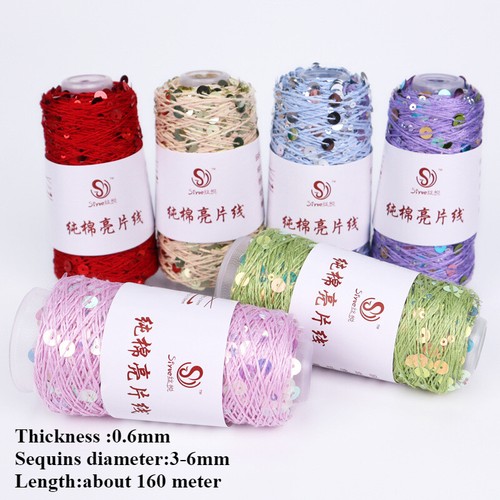 50g 160m sequin coton - 160m, fil